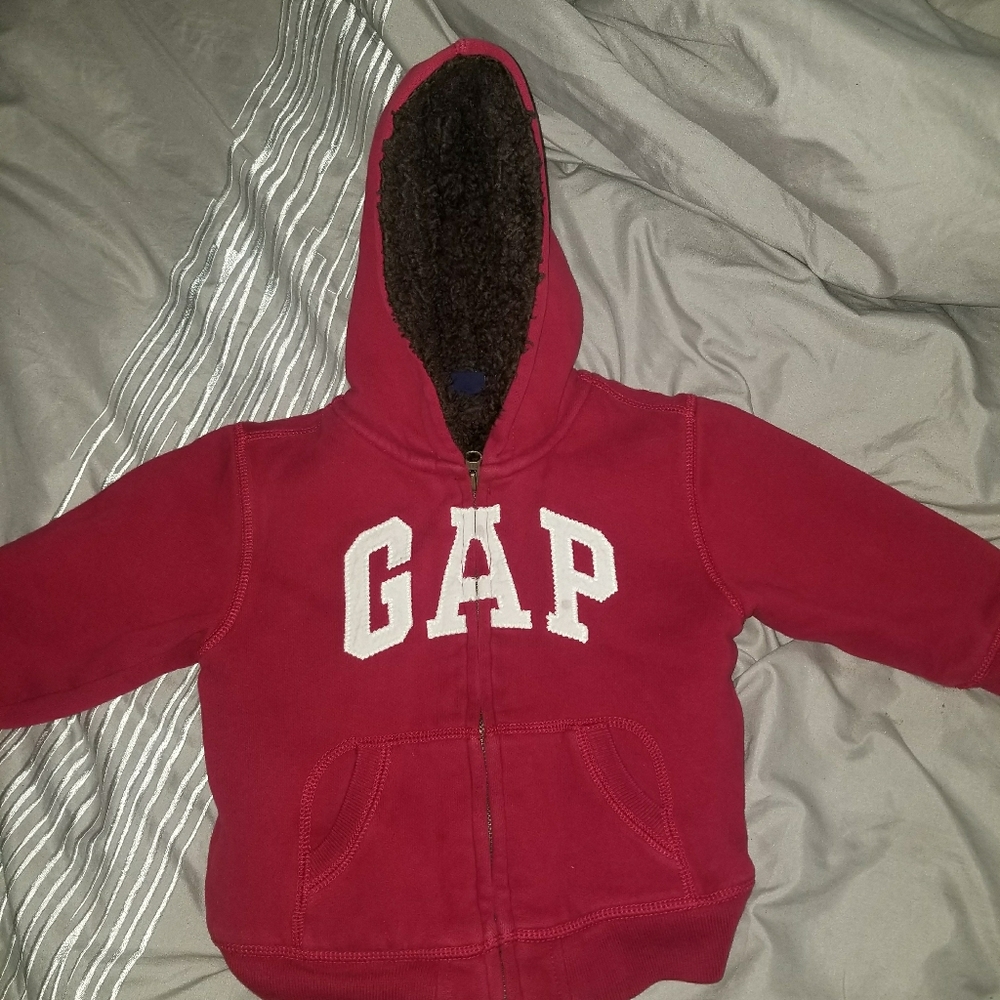 Boys 3T Baby GAP sweater zip up hoodie
